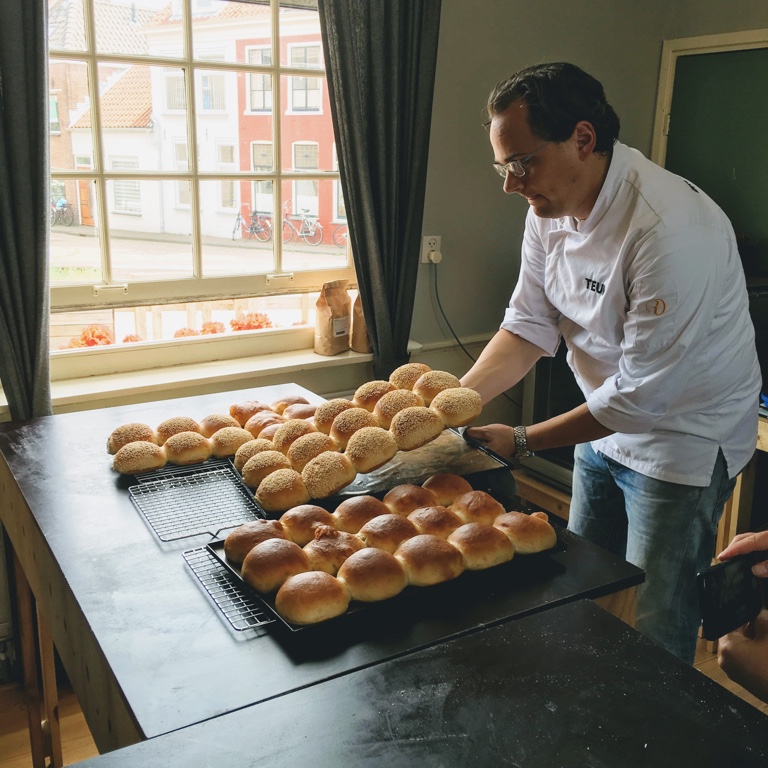 Meesterbakker Teun Verrest